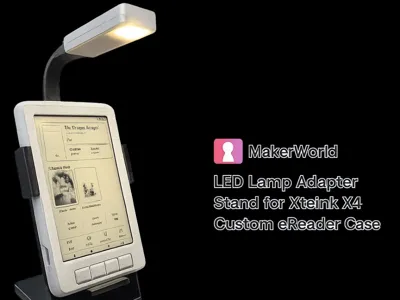 Xteink X4 LED Reading Light Stand Adapter