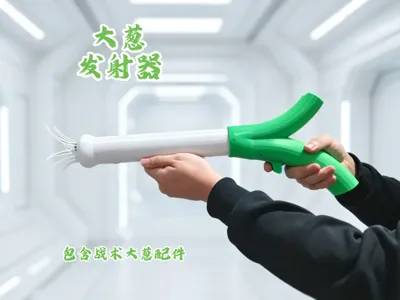 Tactical Scallion Launcher