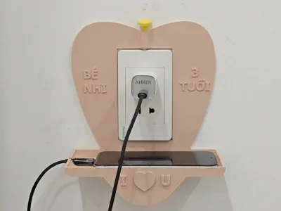 Phone charging holder