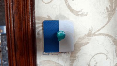 Dual-color toggle switch panel decoration (single switch)