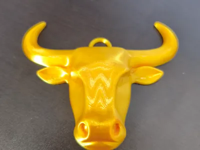 Light Luxury Ox Head Pendant