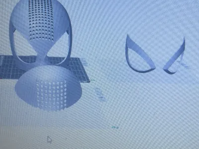 spider man ps4 face shell