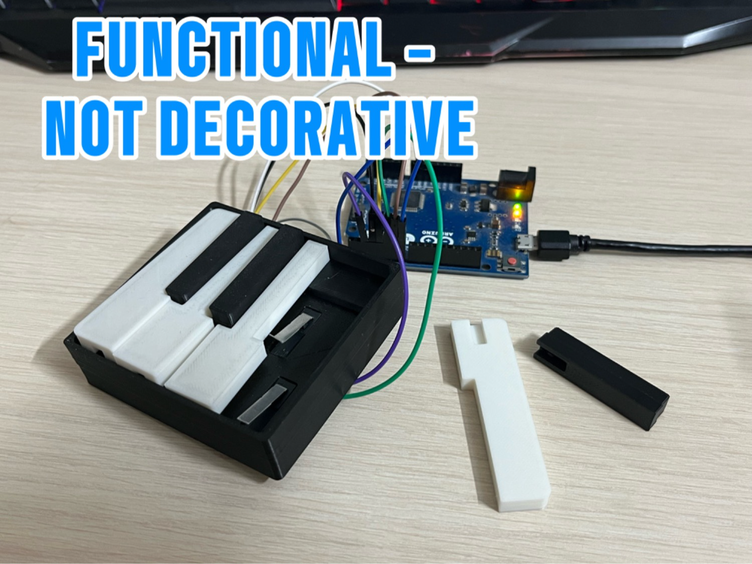 Real Working Mini Piano – Arduino Leonardo Edition