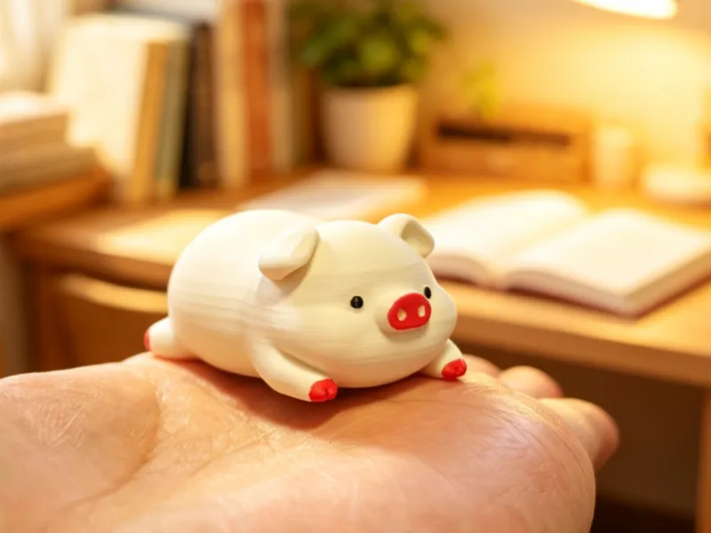 Q版可爱小猪挂件钥匙扣/摆件