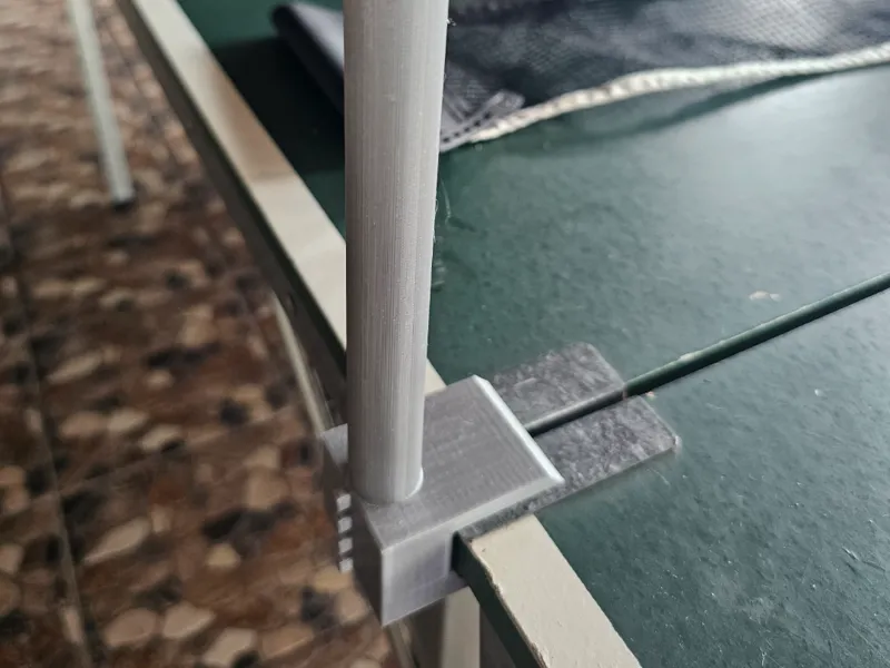 Ping pong net suport