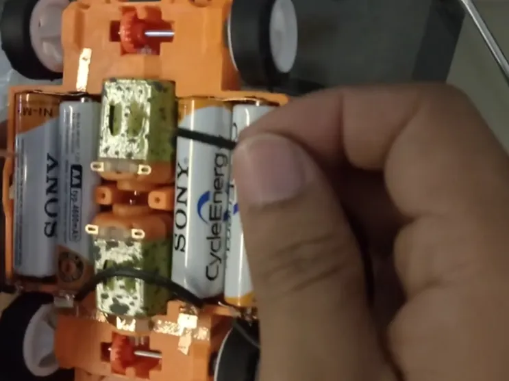 2 Motor Mini 4 WD Chassis