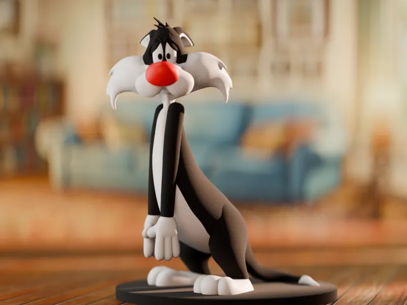 Looney Tunes Sylvester Cat Collectible Figurine