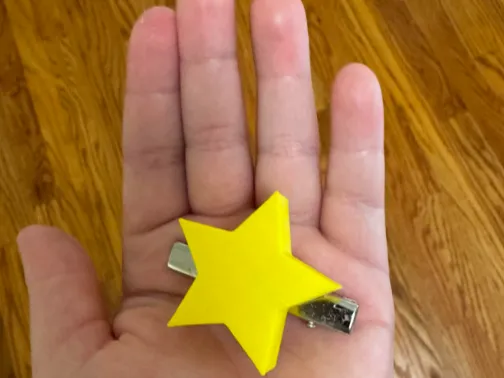 star hairclip