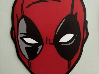 deadpool wall head 