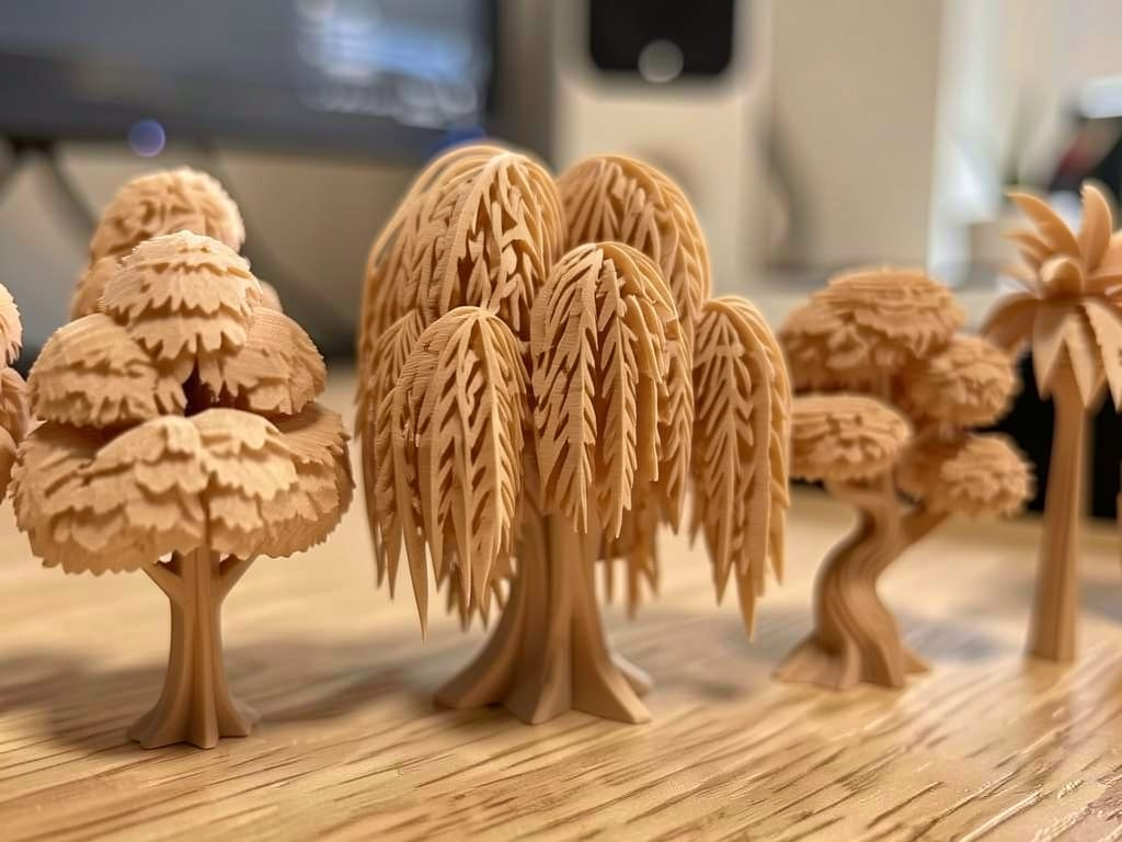 Tinkercad Ready Treehouse Trees