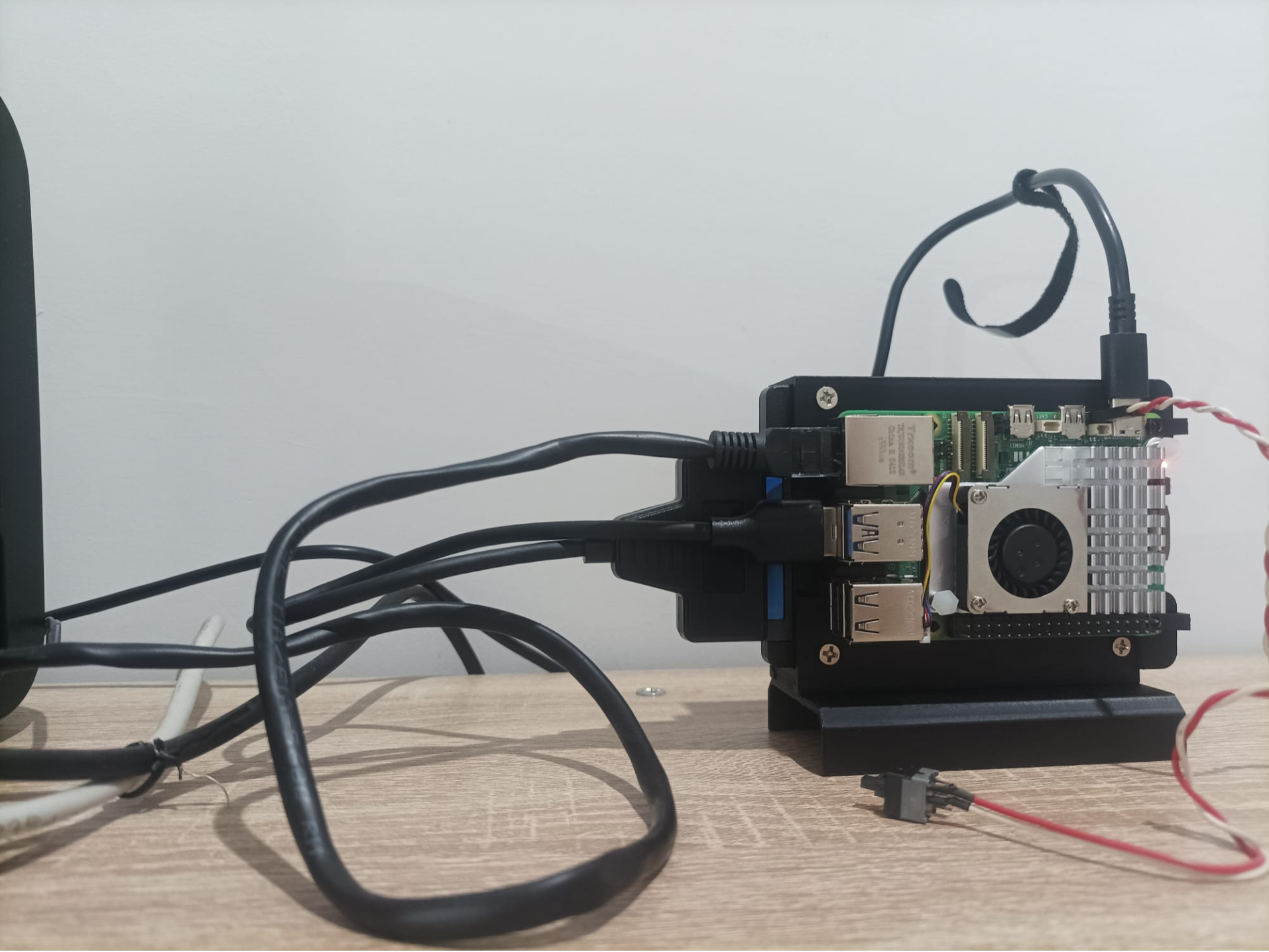 Raspberry pi5 NAS with two SSD's support