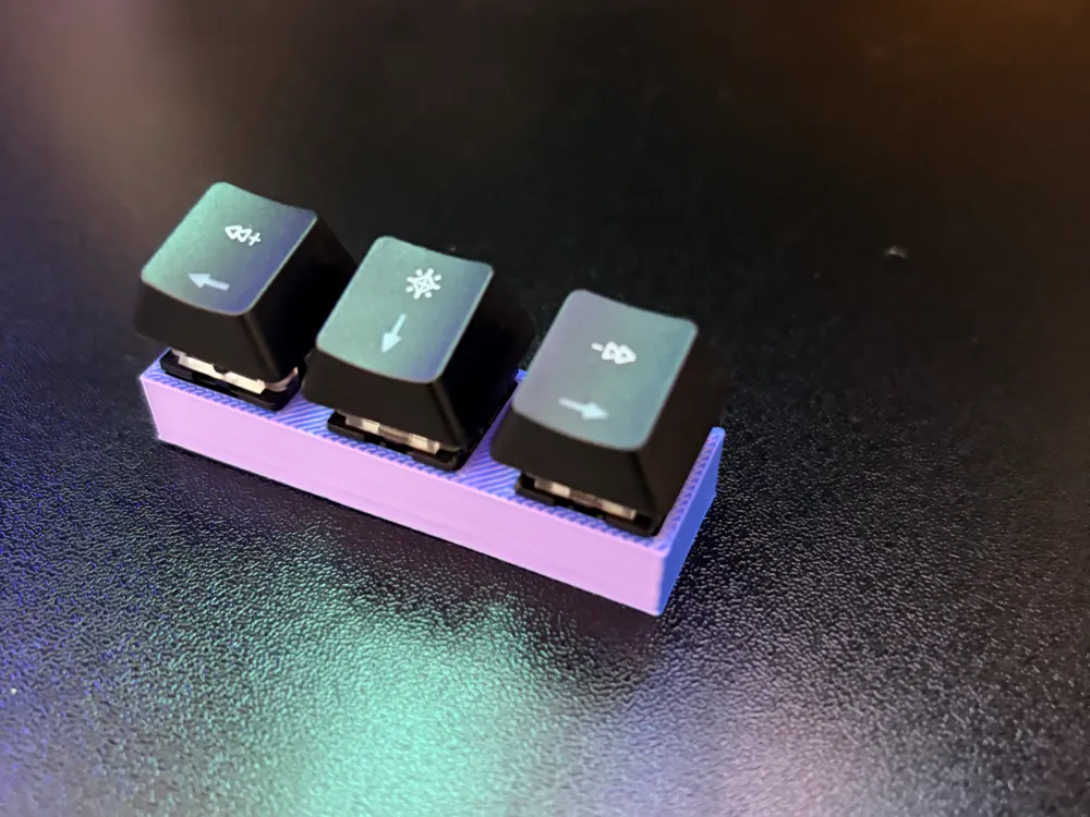 computer key fidget 3x1 - Free 3D Print Model - MakerWorld