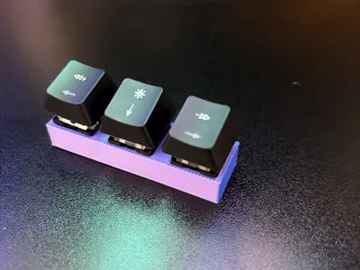 computer key fidget 3x1