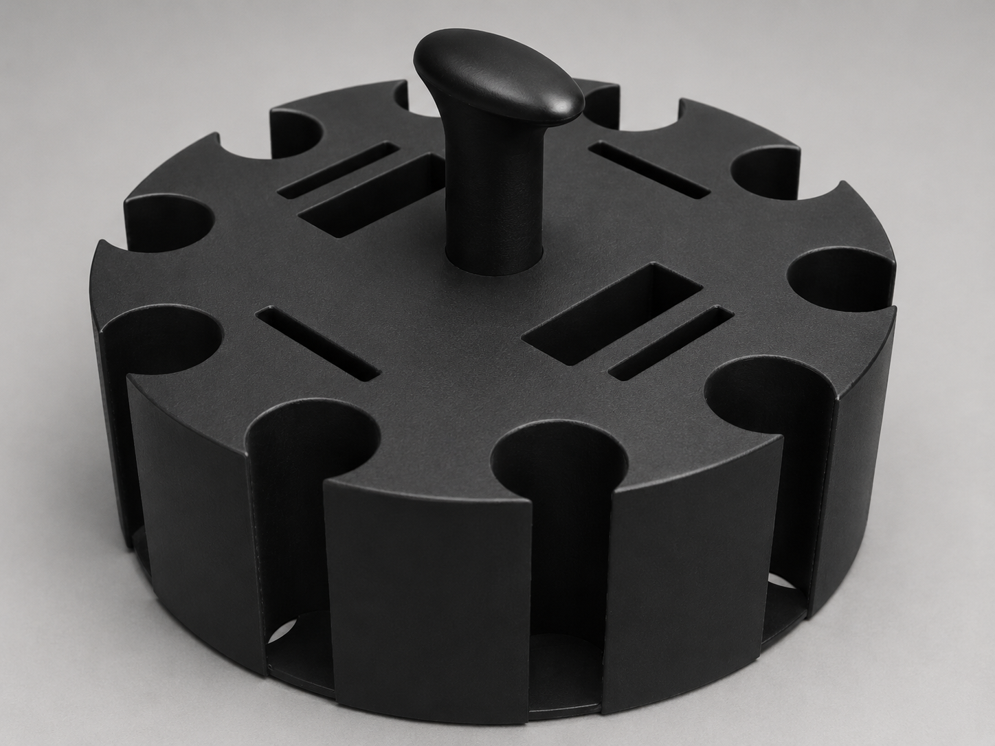 Poker Chip & Card Holder with Bottom Release