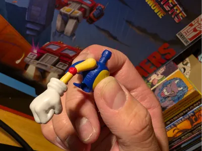 Elbow Joint for Jakks 4 inch Modern Sonic