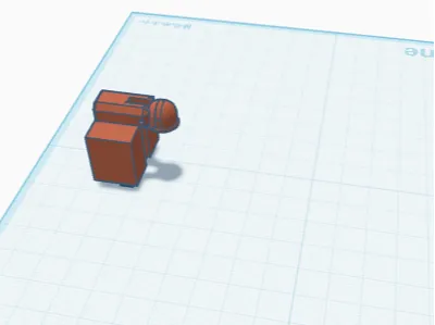 Trailer hitch adapter for 1:10