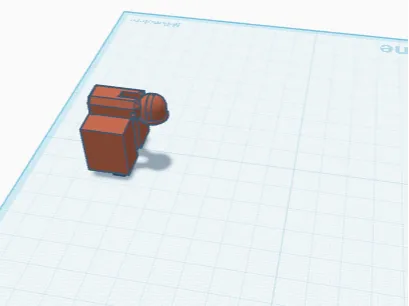 Trailer hitch adapter for 1:10