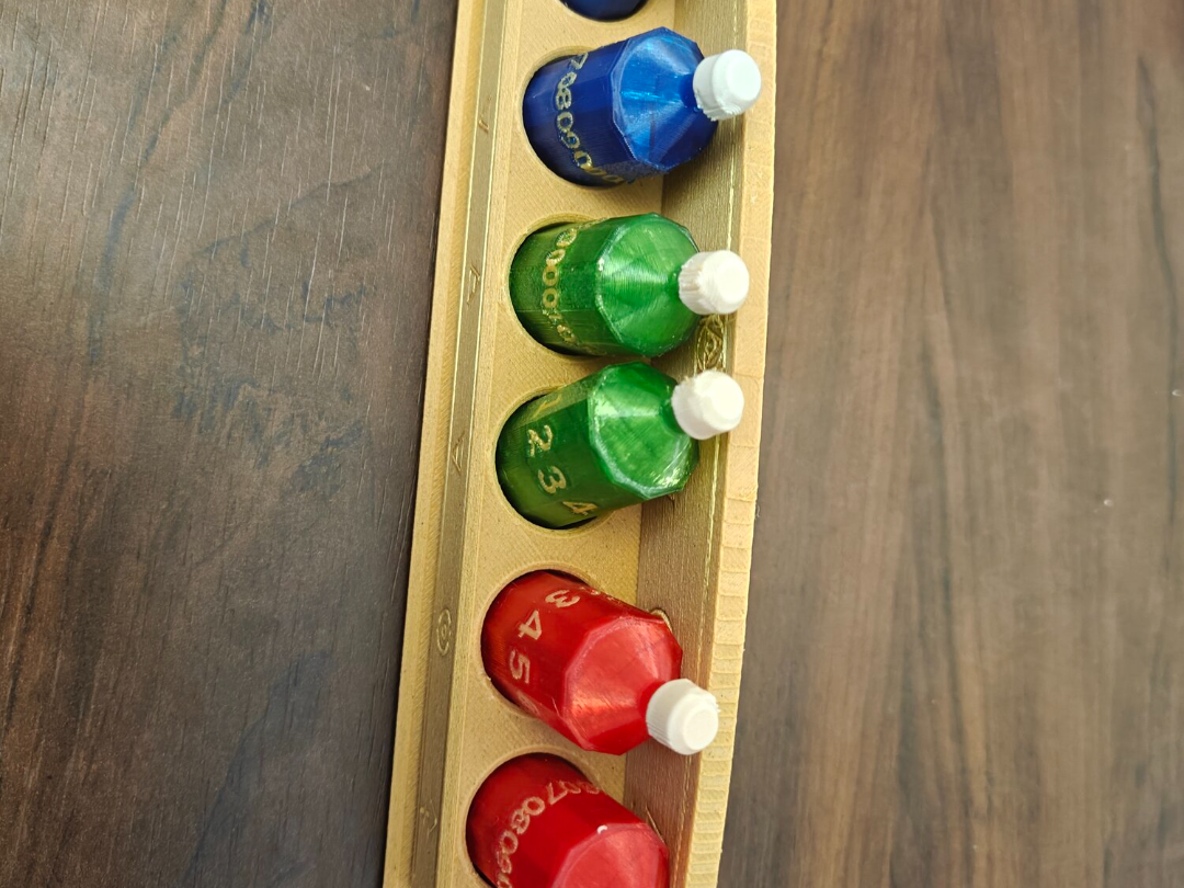 Potion-Vial d10 Dice + Apothecary Stand