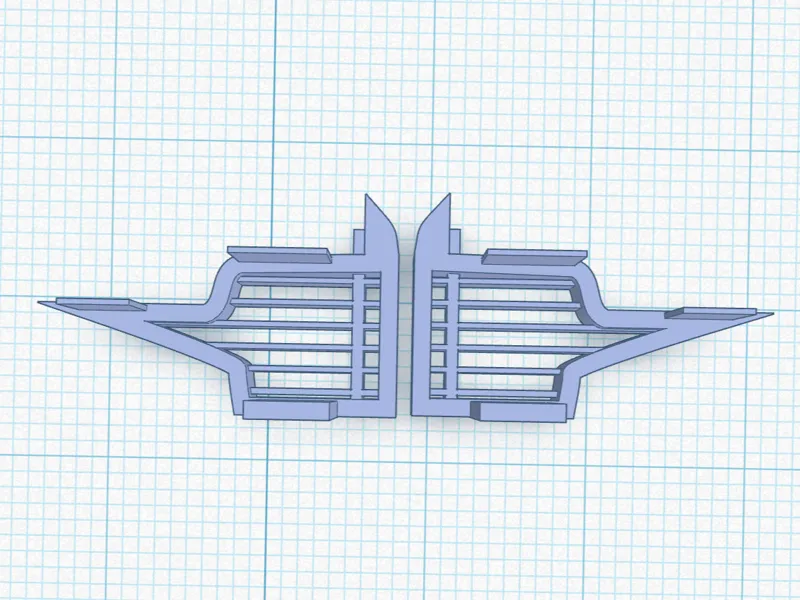 Aletín trasero Cadillac