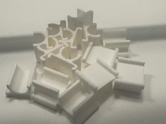 Filamentmusterhalterung für Rohr 15 mm