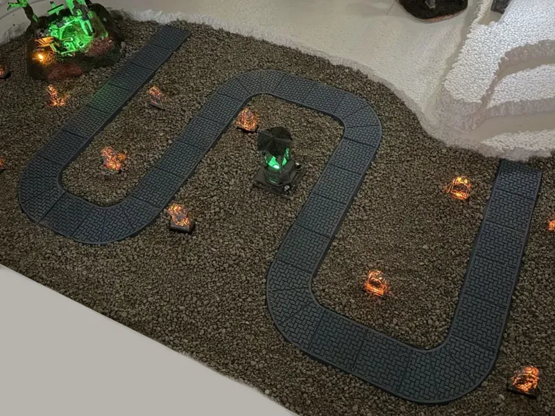 Christmas Village Path for Lemax Villages