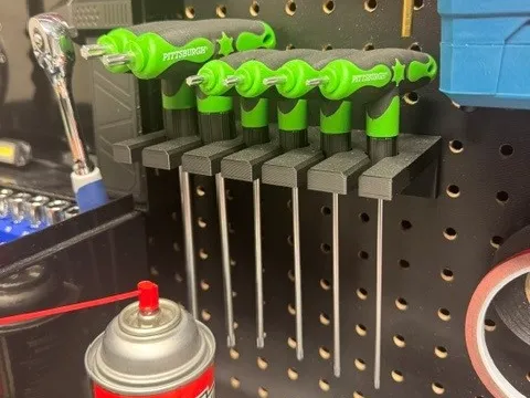 Pittsburg T-Handle Peg Board Holder
