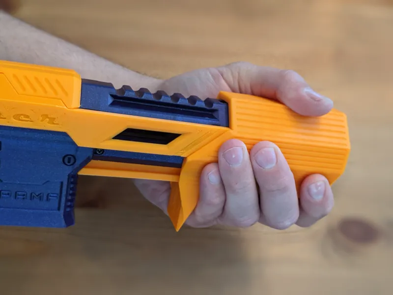 "Crazy" C Grip for the Super Special SPAMF