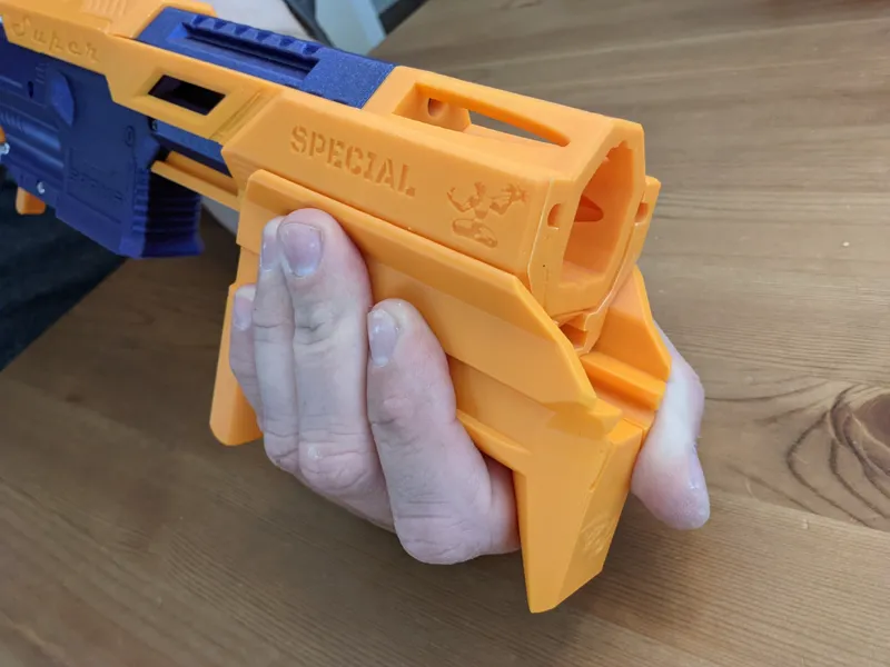 "Extra" Pump Grip for the SPAMF Falconfire Mod