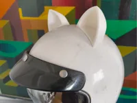Oreilles de chat pour casque moto — photo 1