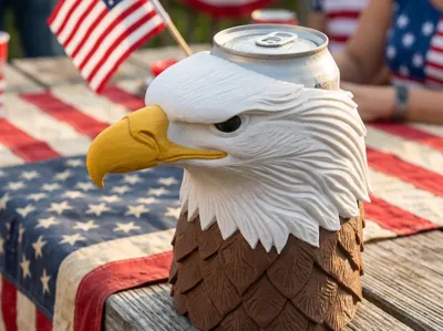 The Most Patriotic Can Holder