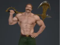 escanor realista 