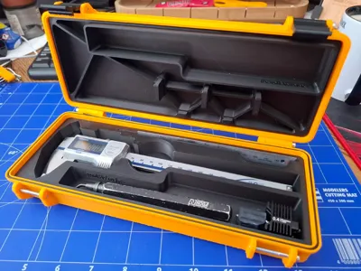 Rugged caliper case for vernier and digital