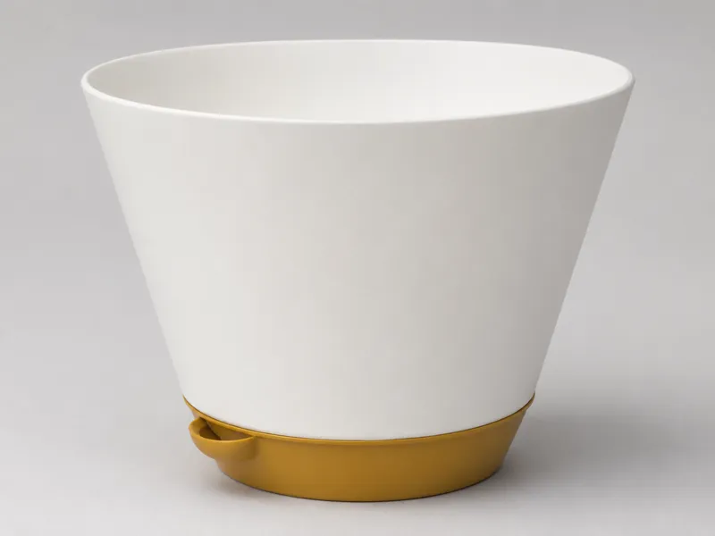Drainage Plant Pot with Saucer