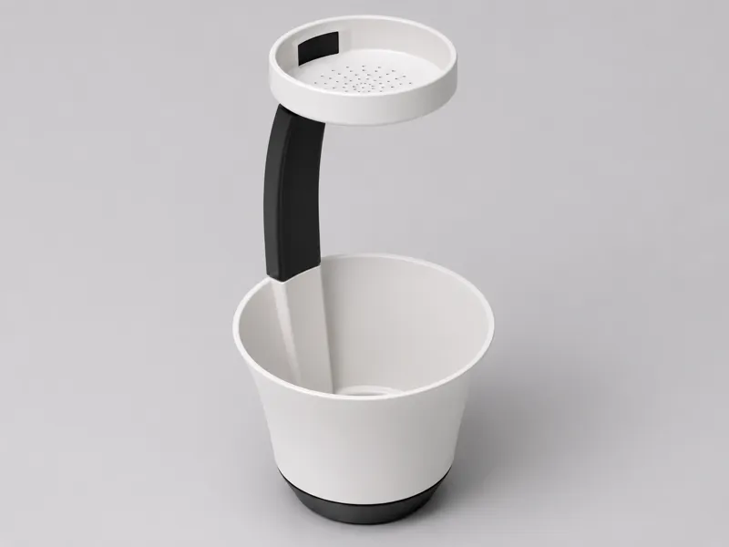 Self-Watering Pot with Saucer