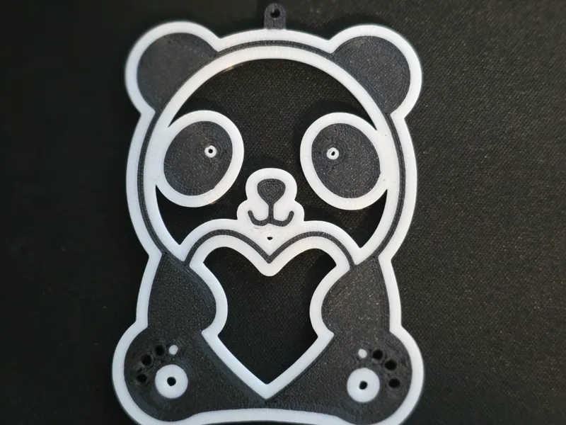 Panda Keychain