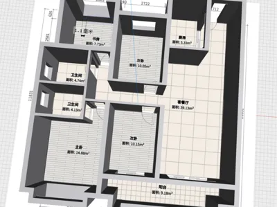 miniature house model