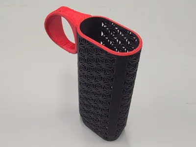 Grip case for IQOS ILUMA ONE (Asanoha pattern)