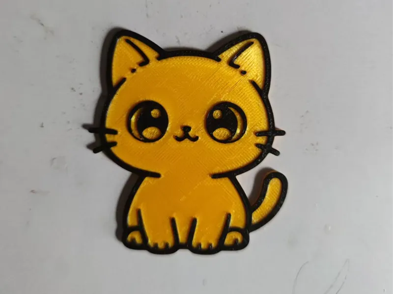 可爱小猫 电子掐丝