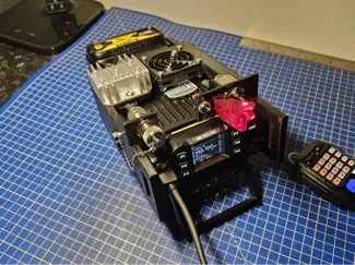 RT95 Manpack with Dewalt battery