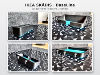 IKEA SKADIS Ablage | BaseLine Akzent-Sockel