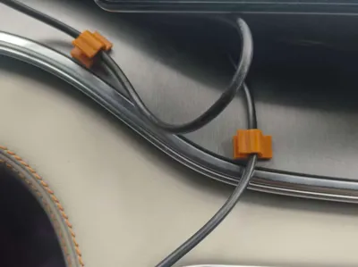 Charging cable clip
