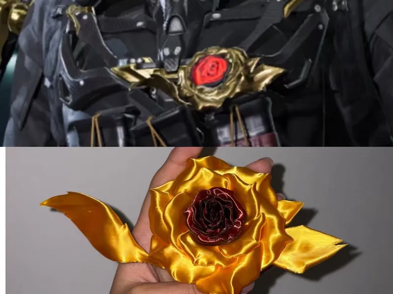 三角洲行动|红狼红皮胸花