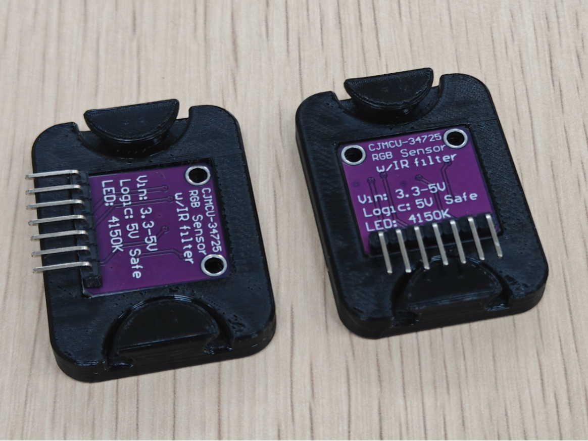 TCS34725颜色传感器 外壳 皮筋固定块
