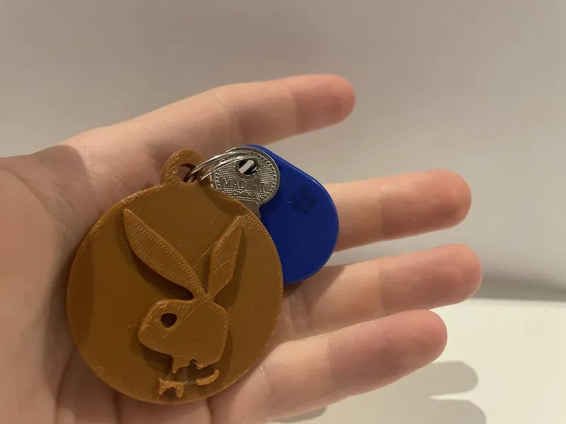 play boy keychain