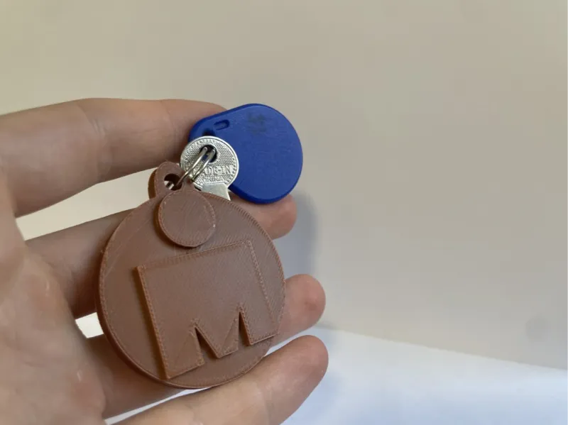 ironman triathlon keychain