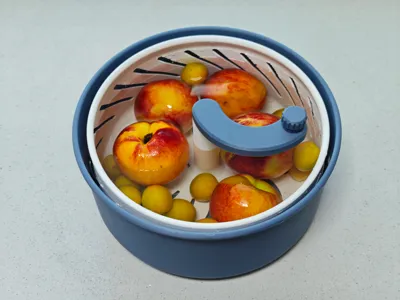 Fruit and Vegetable Spinner Basin