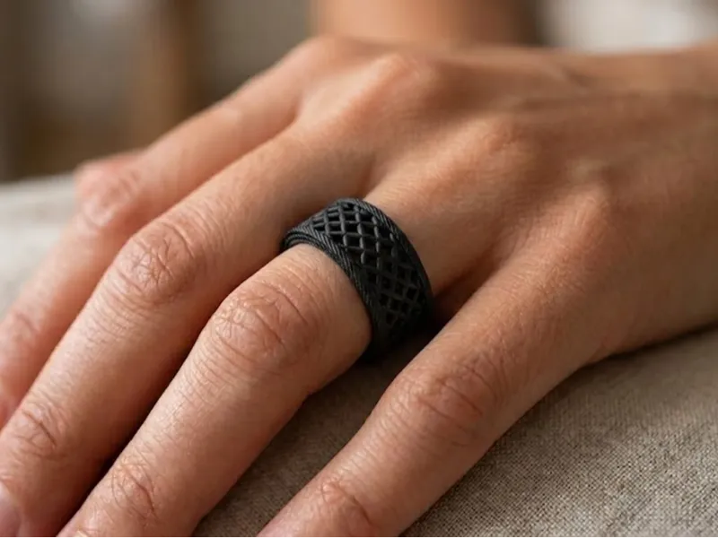 Anillo estetico minimalista 3#