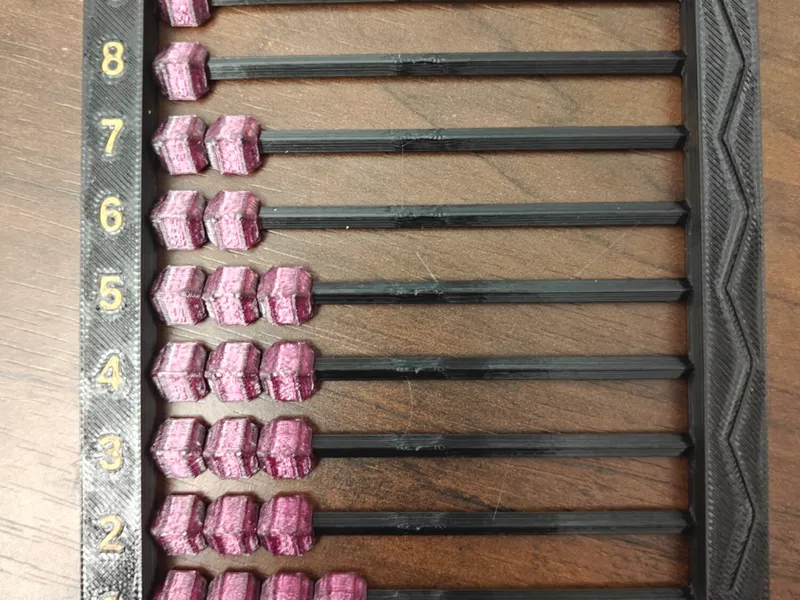 Spell-Slot Abacus - D&D slot tracker