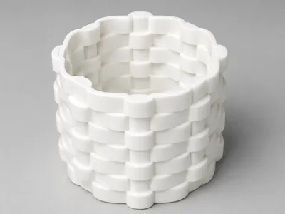 Modular Wave Desk Organizer