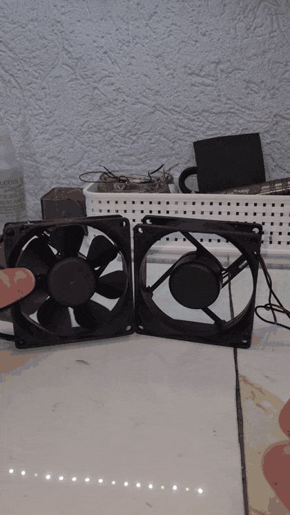 Helice do Fan 80x80x25